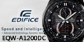 CASIO EQW-A1200DC太陽能電波時計EDIFICE<6局電波接收>