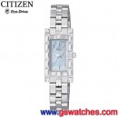 已完售,CITIZEN EG2605-59D(公司貨,保固2年):::Eco-Drive光動能時尚女錶(女用),藍寶石,免運費,刷卡不加價或3期零利率