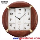 已完售,SEIKO QXM254B(公司貨,保固1年):::SEIKO Doll Hi-Fi音樂掛鐘(6+6首音樂)
