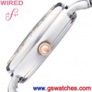WIRED f AN7027X1(公司貨,保固1年):::WIRED f ,TOKYO GIRLY,5Y66星期逆跳,24小時,日期,免運費,刷卡或3期零利率,5Y66-X007Y
