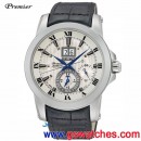 已完售,SEIKO SNP115J1(公司貨,保固2年):::PREMIER 日本製 KINETIC+萬年曆系列,藍寶石鏡面,免運費,刷卡不加價或3期零利率,7D56-0AB0A