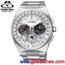 已完售,CITIZEN CC9000-51A(公司貨,保固2年):::Satellite光動能衛星對時,鈦金屬,碼錶,鬧鈴,萬年曆,兩地時間,防磁,藍寶石,限量款,刷卡或3期,CC900051A