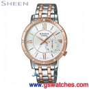CASIO SHE-3046SGP-7AUDR(公司貨,保固1年):::Shee,Cruise Line奢華系列,日期,刷卡不加價或3期零利率,SHE3046SGP