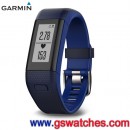 已完售,GARMIN vívosmart HR+-blue都市藍(公司貨,保固1年):::腕式心率GPS智慧手環,走跑模式,熱血時間,樓層統計,vívosmartHR+