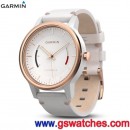 已完售,GARMIN vivomove-classic-white典雅款純白玫瑰金(公司貨,保固1年):::智慧指針式腕錶,液晶顯示器步數,睡眠日記,vívomove