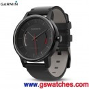 已完售,GARMIN vivomove-classic-black典雅款漆黑質感系(公司貨,保固1年):::智慧指針式腕錶,液晶顯示器步數,睡眠日記,vívomove