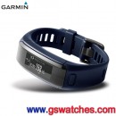 已完售,GARMIN vivosmart-hr-blue-ipass都市藍(一卡通版)(公司貨,保固1年):::行動支付,心率手環,追蹤顯示步數距離消耗熱量爬樓梯統計