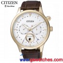客訂商品,CITIZEN AP1052-00A(公司貨,保固2年):::日本製,Eco-Drive光動能,月相錶,藍寶石鏡面,星期日期,月份顯示,免運費,刷卡或3期零利率,AP105200A