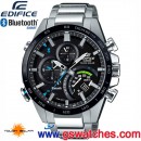 已完售,CASIO EQB-501XDB-1ADR(公司貨,保固1年):EDIFICE太陽能,Bluetooth smart,TIME TRAVELLER,智慧藍牙指針錶款,刷卡,EQB501XDB