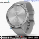 【金響鐘錶】預購,GARMIN vivomove-3-grey-silver柏林迷霧銀(公司貨,保固1年):::指針智慧腕錶,多種運動模式,全天候健康監測,vivomove3