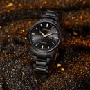 已完售,CITIZEN BM7595-89E(公司貨,保固2年):::銀河黑金限定對錶,Eco-Drive,光動能,男錶,藍寶石,日期,E111機芯,BM759589E