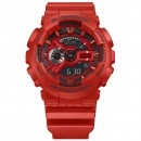 ●金響鐘錶,現貨,CASIO GA-110RRB-4DR,公司貨,G-SHOCK,指針數字手錶,GA-110RRB-4